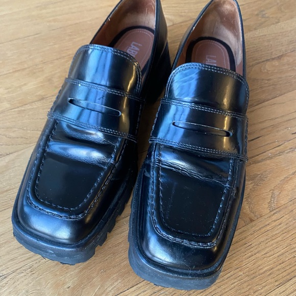 Labucq Mila leather black spazzolato loafers - Picture 5 of 5